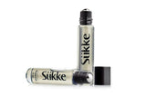 Sükke branded 5 ml Bakarat Bayan Esansı perfume, noted for quality and long-lasting scent, displayed with cap off.