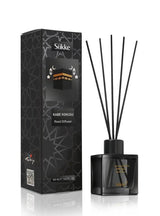 Sükke Kabe Çubuklu Oda Kokusu 100 ml in black packaging with reed diffusers, quality and long-lasting aroma.